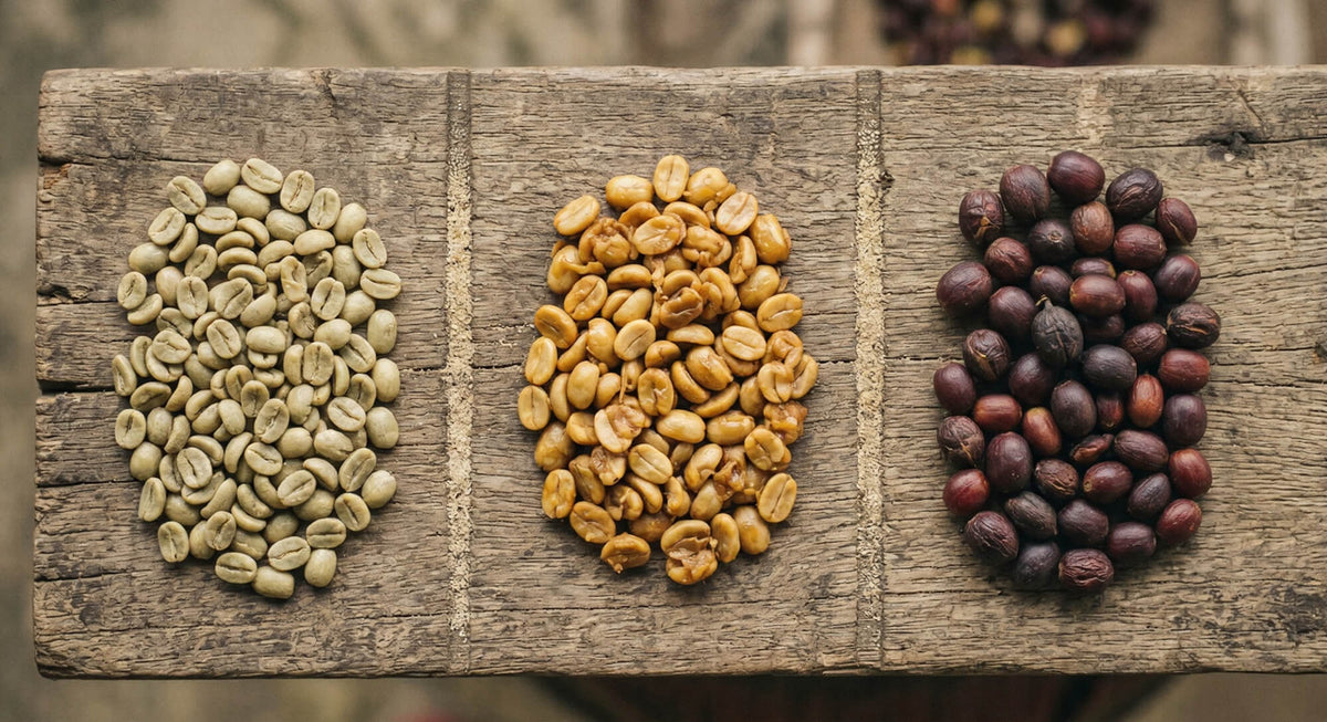 Café Natural vs Honey vs Lavado: Diferencias y Cómo Elegir