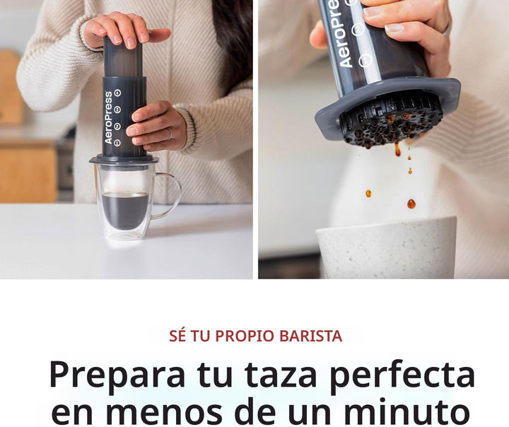 AeroPress Prensa de café transparente - Green Hills Coffee