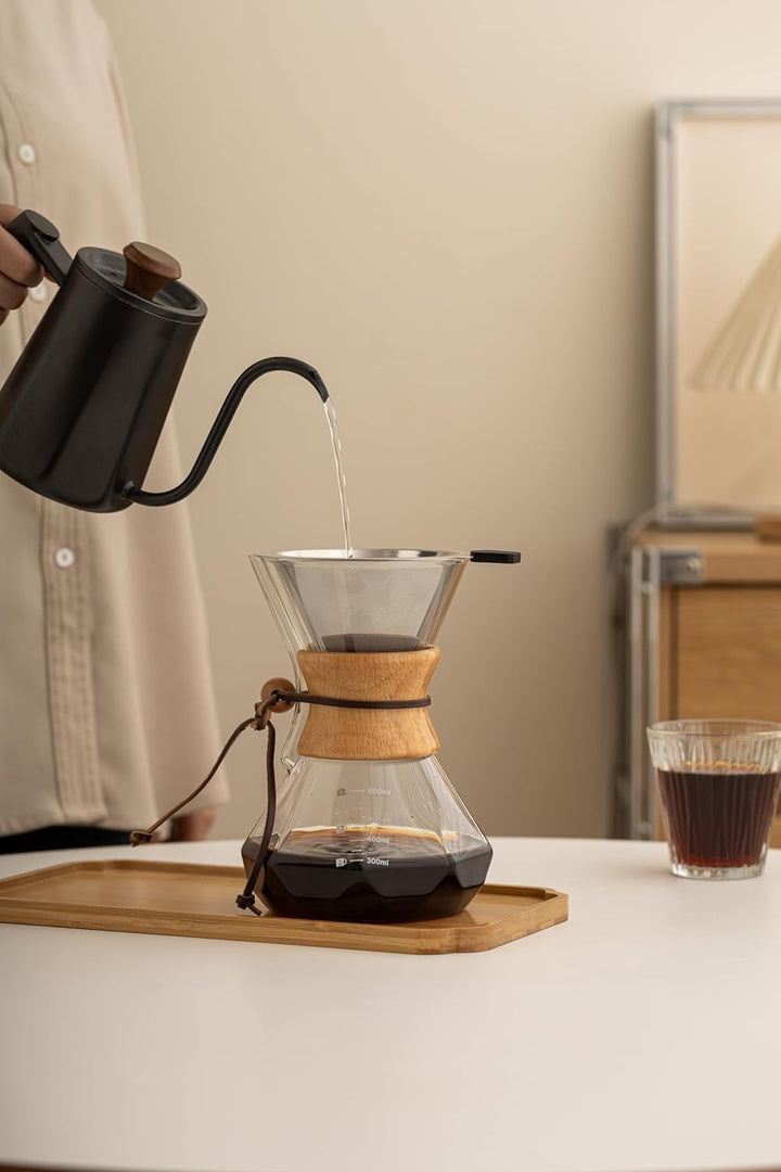 Cafetera Chemex vertida de 27 onzas - Green Hills Coffee