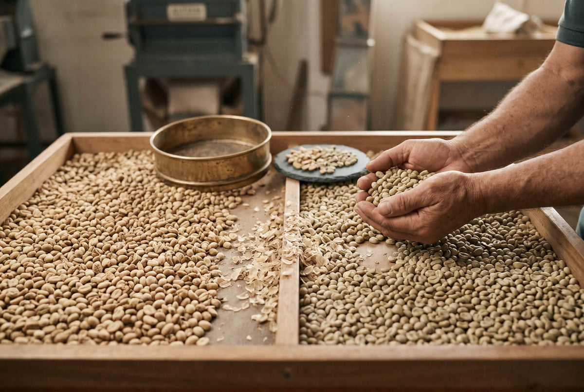 Separar el grano del pergamino sin perder calidad